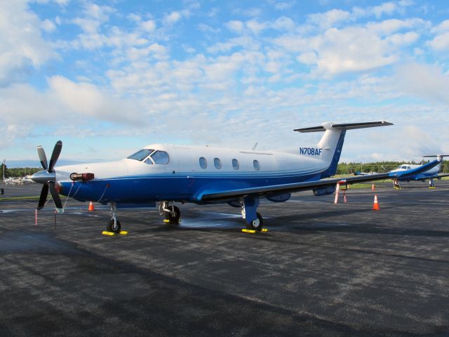 Pilatus PC-12 (N708AF) - A succesful aircraft in the USA.