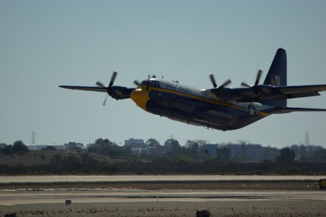 Lockheed C-130 Hercules — - Miramar Air Station Fat Albert Blue Angels