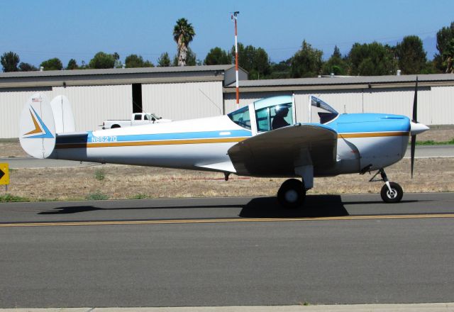 ERCO Ercoupe (N6527Q) - Taxiing to RWY 24