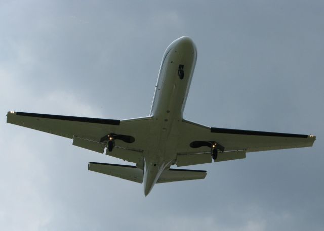 Cessna Citation V (N135WC) - Landing at Shreveport Regional.