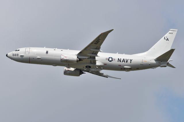 Boeing P-8 Poseidon (16-9569) - 23-L departure on 08-20-21