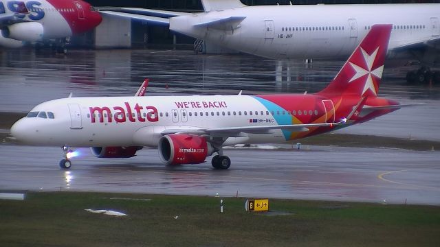 Airbus A320 (9H-NEC) - WE' AR BACK! 