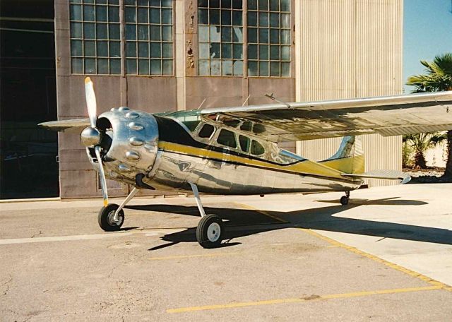 Cessna LC-126 — - Cessna 195at a Copperstate EAA Fy In