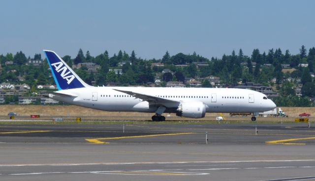 Boeing 787-8 (N1006F) - 787 test flight to PDX.