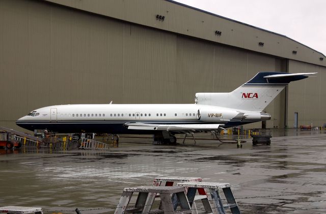 Boeing Super 27 (100) (VP-BIF) - at Paine Field Goodrich corporation for modifications. Jan 2008. This was the last 727-100 built..never flown for an airline.