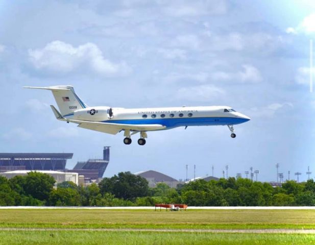 Gulfstream Aerospace Gulfstream V — - Gulfstream in front of Kyle Field in College Station, TX