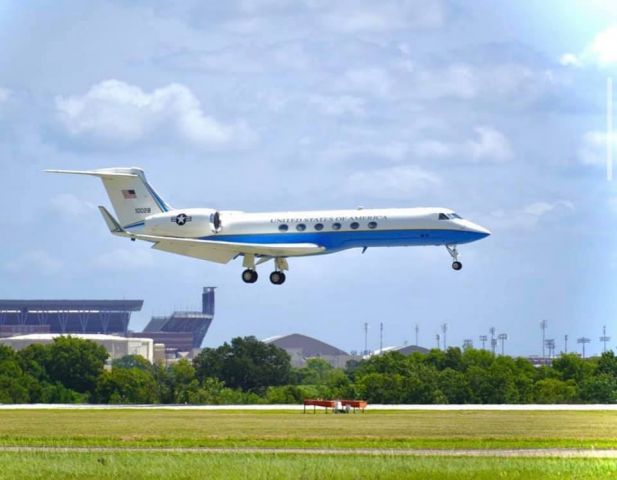 Gulfstream Aerospace Gulfstream V — - Gulfstream in front of Kyle Field in College Station, TX