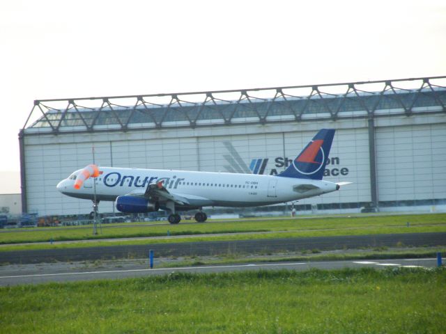 Airbus A320 (TC-OBH) - TC-OBH A320 ARRIVING FROM IZMIR AS OHY 801 ON   28-08-2011