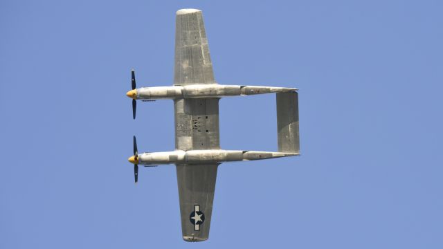 North American Twin Mustang (N887XP) - Airventure 2019