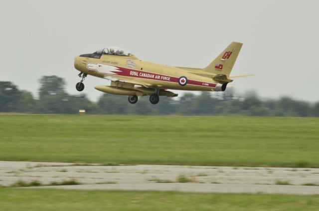 North American F-86 Sabre — - Canadian Warplane Heritage Airshow