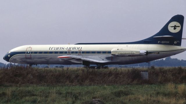 SUD-EST SE-210 Caravelle (F-BRIM) - August 1969 at Düsseldorf (EDDL)