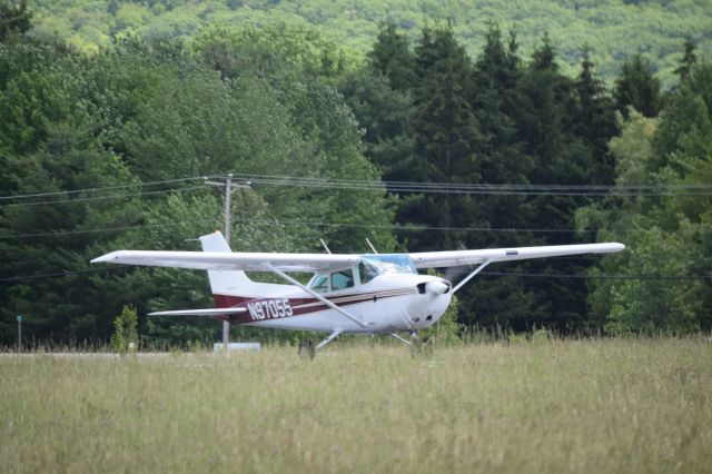 Cessna Skyhawk (N97055) - On taxiway took this photo while N97055 was taking off on 6-25-2017