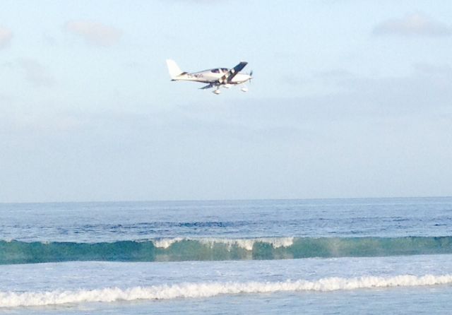 Vans RV-10 (ZS-NDD) - Over Robberg Beach, Plettenberg Bay, Eastern Cape, South Africa