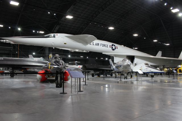 N20001 — - Hangar 4 with XB-70 proudly in view at the Air Force Museum.  A fabulous new display.