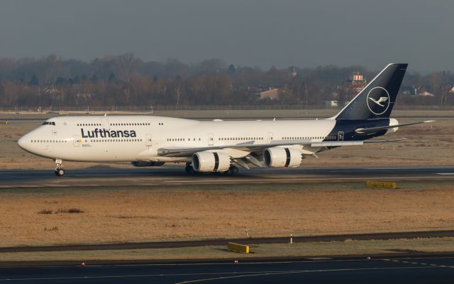 BOEING 747-8 (D-ABYA) - Brand New #Lufthansa Painting on Germany Tourbr /Düsseldorf 08.02.2018 ðððbr /D-ABYA #Lufthansabr /Boeing 747-830