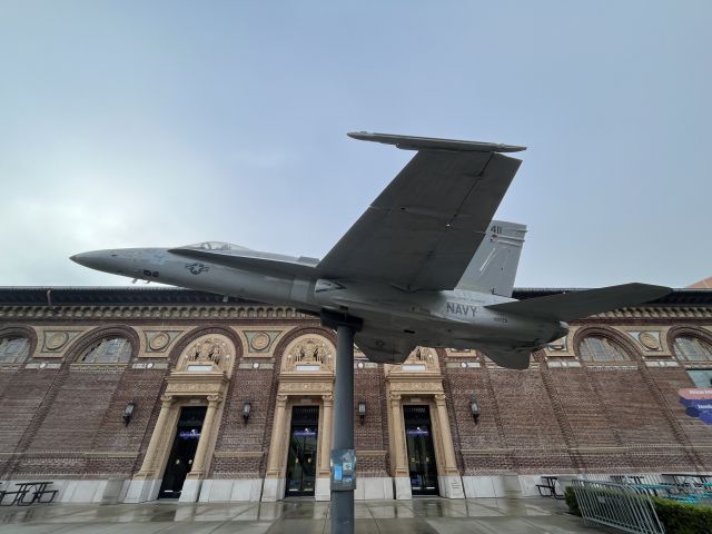 16-1725 — - F/A-18 Hornet on display at the California Science Center in Los Angeles, California.