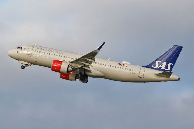 Airbus A320neo (EI-SIA) - SK2548 on the way back to Stockholm