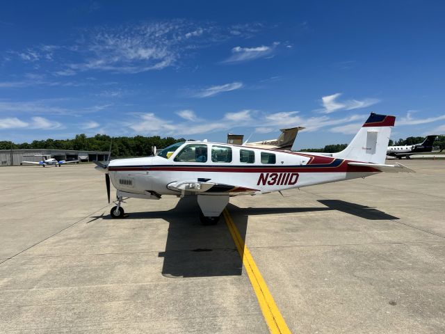 Beechcraft Bonanza (36) (N3111D) - 23 JUN 2022