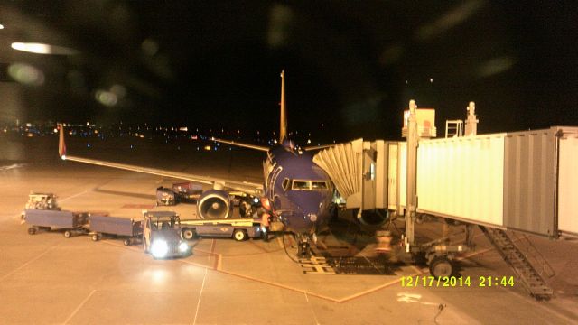 Boeing 737-700 (N7711N) - A Southwest 737-700 at Pittsburgh.