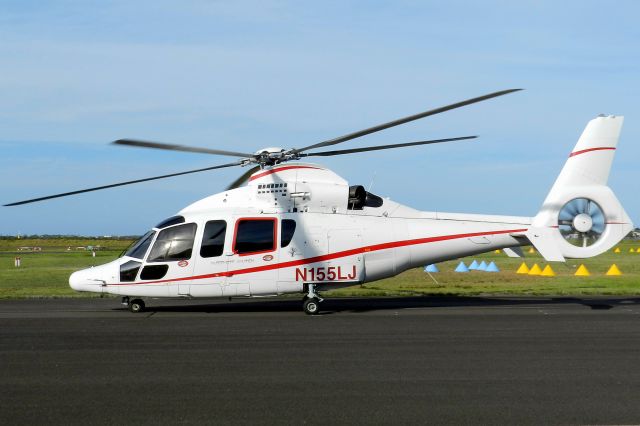 VOUGHT SA-366 Panther 800 (N155LJ) - Eurocopter EC155B1 taxying at YBSU Nov 23 2013