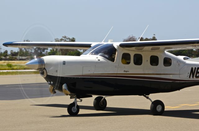 Cessna P210 (turbine) (N62SK) - Santa Rosa (KSTS) based 1978 Cessna 210 Turbine taxing out for departure at Reid Hillview Airport, San Jose, CA. This was as close as I could get to a full 360 prop blur. a rel=nofollow href=http://flightaware.com/live/flight/N62SK/history/20160429/1825Z/O16/KRHVhttp://flightaware.com/live/flight/N62SK/history/20160429/1825Z/O16/KRHV/a