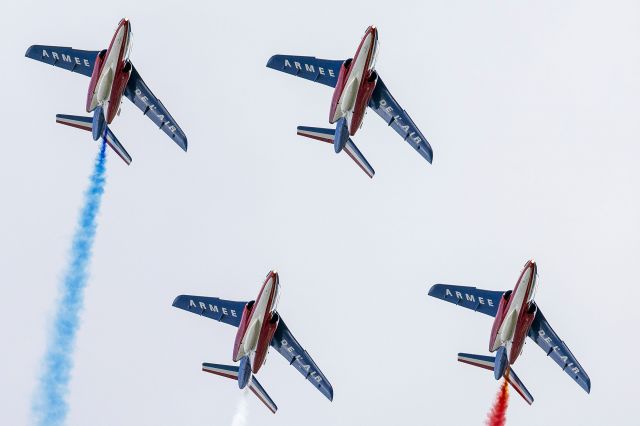 — — - Patrout de France aerobatic team at RAF Association Battle of Britain Day Jersey C.I. 2012