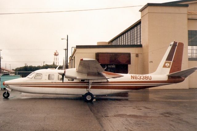 Aero U-9 Commander 680 Super (N6338U) - Seen here in Feb-88.  Since reregistered N91ES.