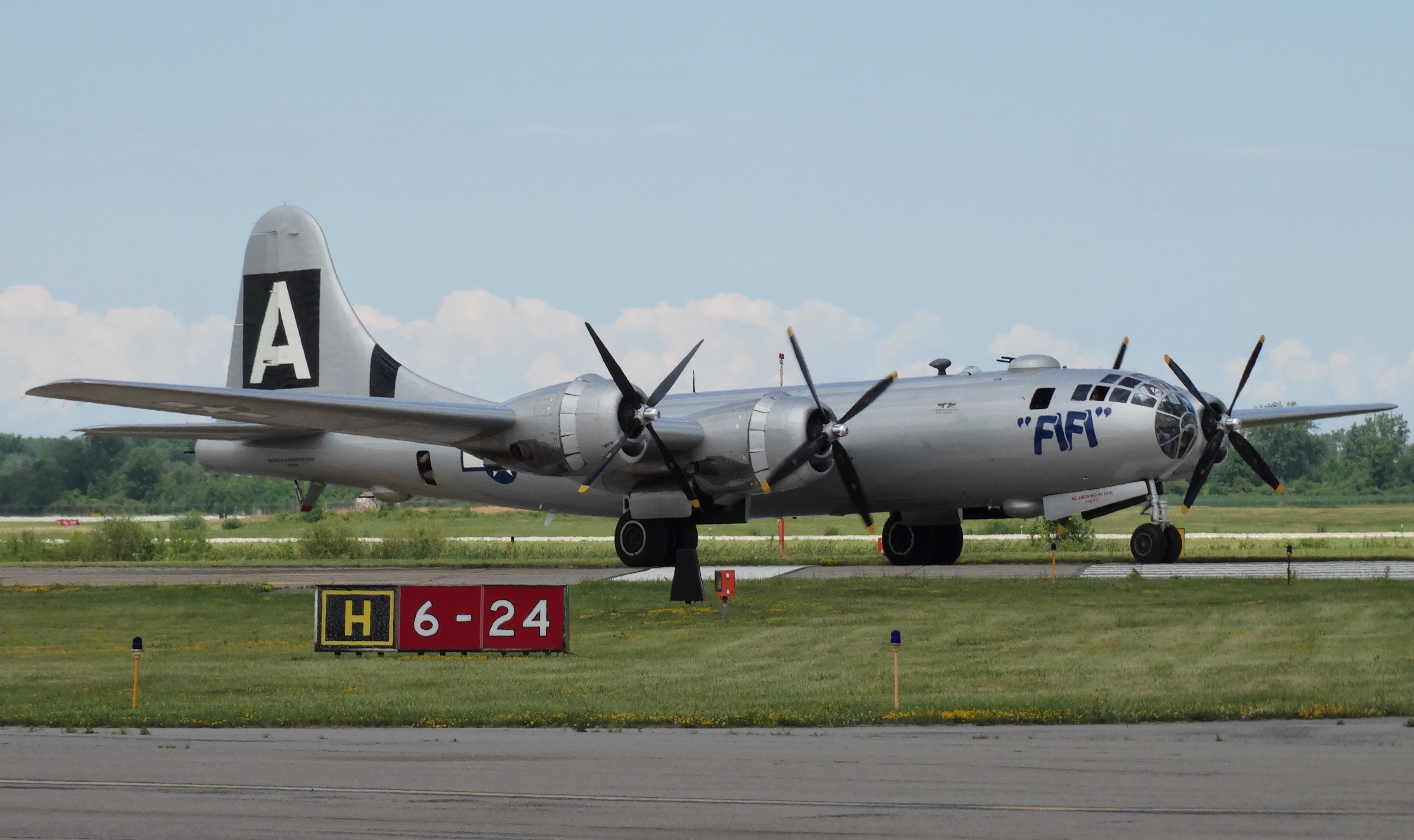 Boeing B-29 Superfortress (N529B) - B29 "Fifi" at the Airpower History Tour at IAG!