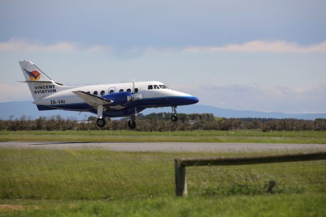 British Aerospace Jetstream Super 31 (ZK-VAL) - Invercargill Airport VAL640br / Voyageur "Voyageur" Canadabr /from Wellington to Invercargill