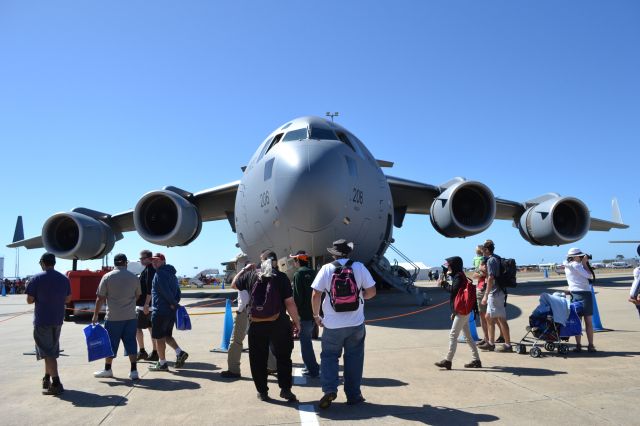 Boeing Globemaster III — - RAAF C-17 at Australian International Airshow 2013.