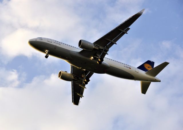 Airbus A320 (D-AIUB) - Lufthansa Airbus A320-214(WL) D-AIUB landing in Frankfurt 