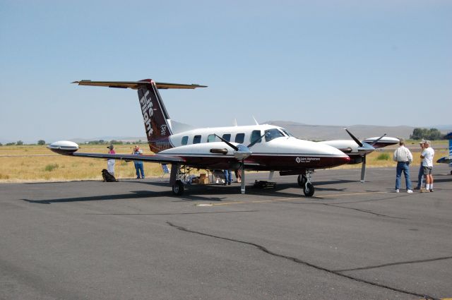 Piper Cheyenne 3 (N977XT) - St. Alphonsus Life Flight at Wings Over Baker, Baker City, Oregon 2008-07-26