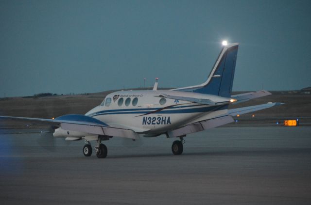 Beechcraft King Air 90 (N323HA) - Taken 24 Jan 2018