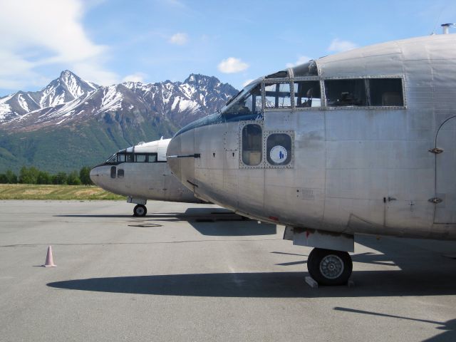 FAIRCHILD (1) Flying Boxcar (N1394N) - Fairchild C-119s at Palmer, AK