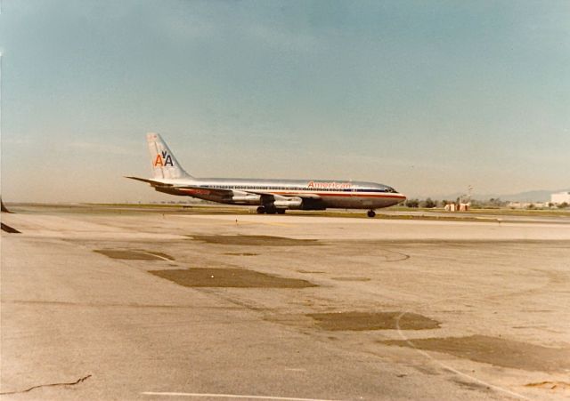 Boeing 707-100 — - American Airline 707 departing KLAX spring of 1977