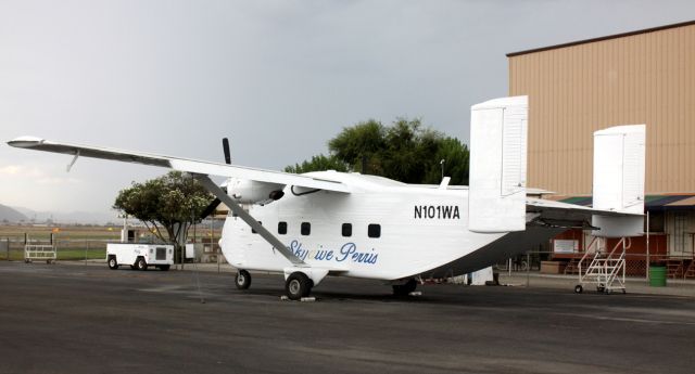 Short SD3-60 (N101WA) - Perris Valley Airport, 08/11/2012