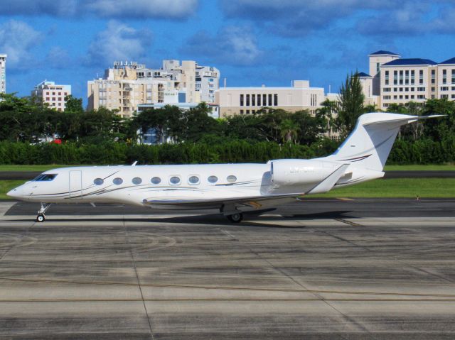 Gulfstream Aerospace Gulfstream G650 (LX-SIX)