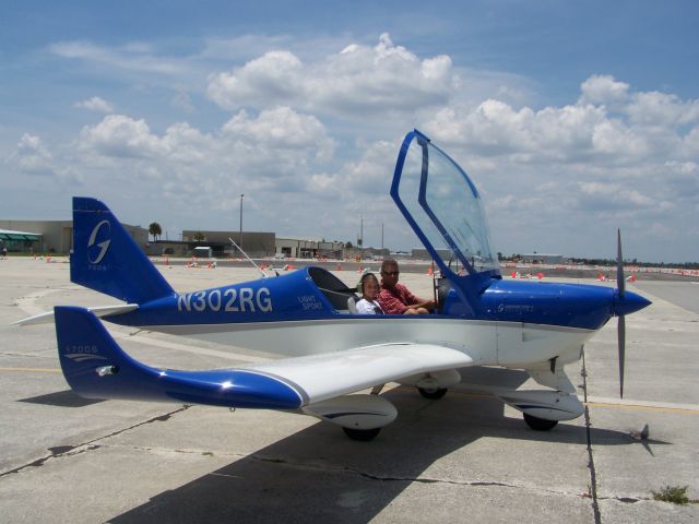 N302RG — - Michael Aiken and Daughter Chiara at Charlotte County Airport (Florida) US Sport Aircraft