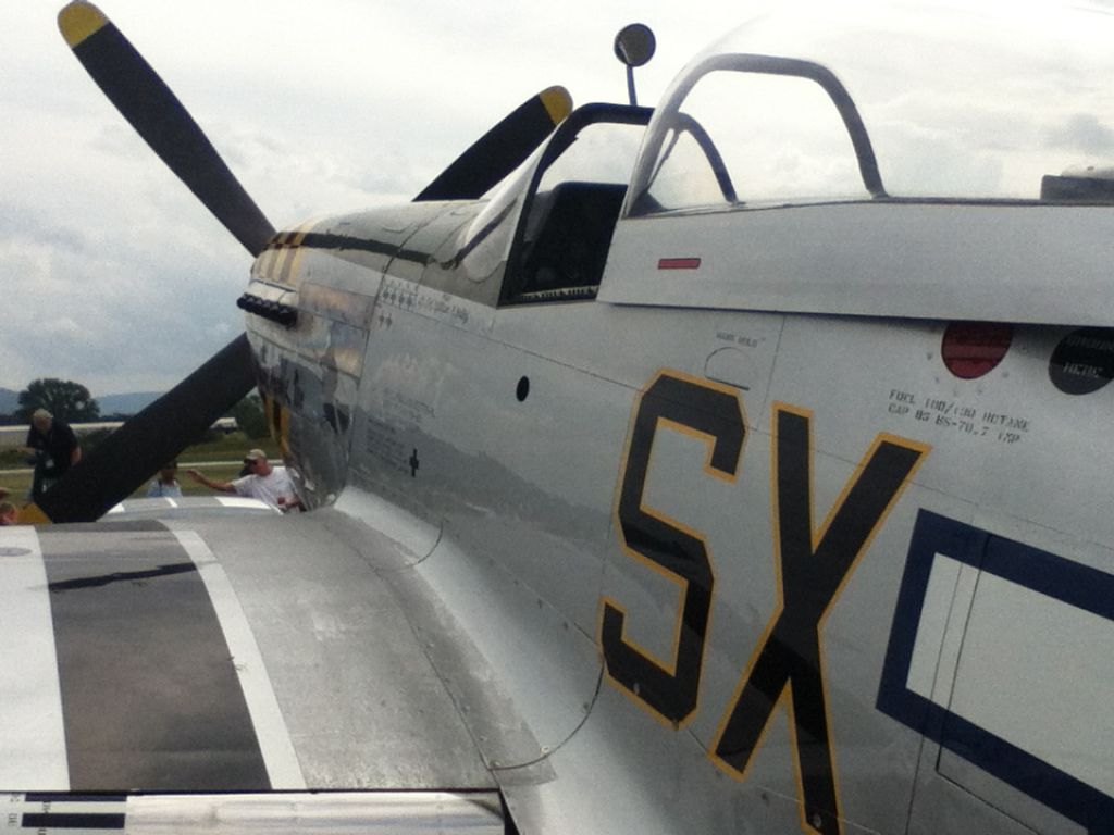 North American P-51 Mustang (46-3684) - Front Royal Air Show - 2012