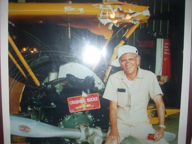 — — - Last Known Living Delta Cropduster laughing after engine failure late 90s