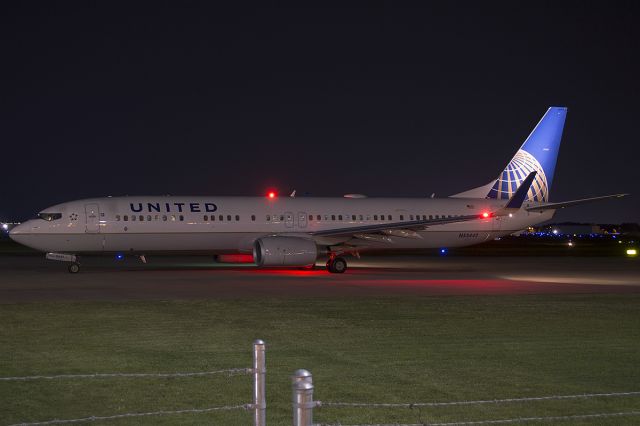 Boeing 737-900 (N53442) - June 2013, military charter flight. 