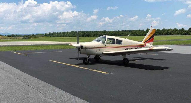 Piper Cherokee (N5686W) - At North Wilkesboro NC 2020