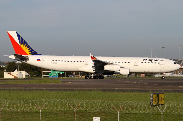 Airbus A340-300 (RP-C3437)