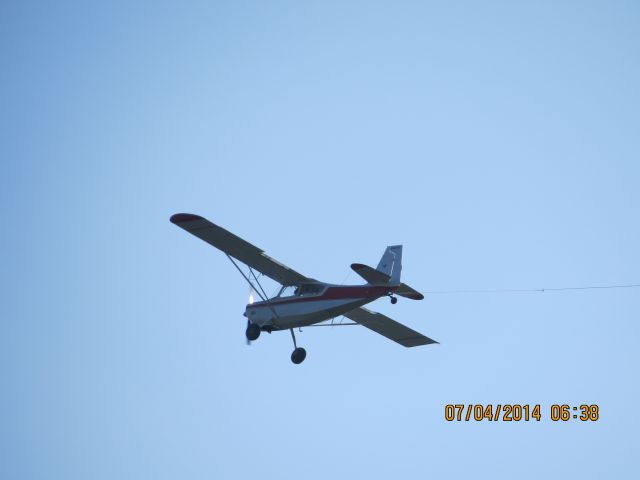 N50376 — - Duck Creek at Grand Lake Oklahoma small airshow before the biggest fireworks show in the Midwest.