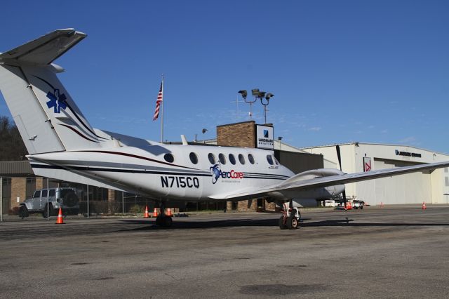 Beechcraft Super King Air 200 (N715CQ) - Another lifesaving mission...