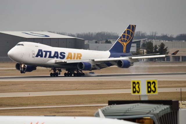 Boeing 747-400 (N486MC) - Arriving from MEX on 23-R on 01-06-23