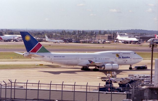 Boeing 747-400 (V5-NMA) - C/n 28551 Date 01/09/01