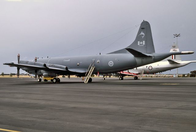 14-0108 — - CANADA - AIR FORCE - LOCKHEED CP-140 AURORA - REG : 140108 (CN 285B-5709) - EDINBURGH RAAF BASE ADELAIDE SA. AUSTRALIA - YPED (16/11/1986) SCANNED WITH A EPSON V700 PERFECTION FLATBED SCANNER AT 6400 DPI.