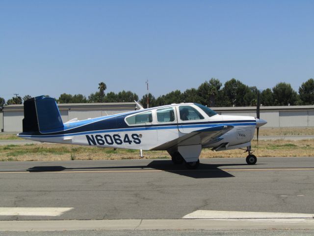 Beechcraft 35 Bonanza — - Taxiing to RWY 24