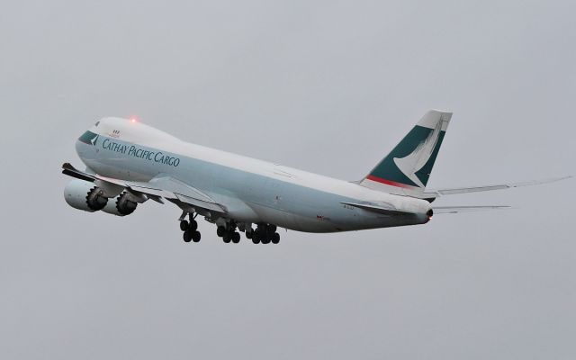 BOEING 747-8 (B-LJJ) - cathay pacific cargo b747-867f b-ljj dep shannon for frankfurt 15/12/16.